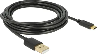 Immagine prodotto di DELOCK Kabel USB 2.0 A > C 3.0m schwarz