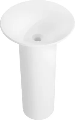 Produktbild von Mexen Leta freistehendes Waschbecken aus Konglomerat 45 x 45 cm, weiß matt - 26574500