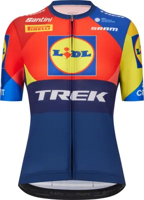 Produktbild von SANTINI Kurzarm Fahrradtrikot - LIDL TREK 2025 - mehrfarbig L