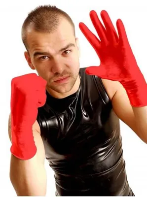 Imagen del producto de Guante de boxeo, color rojo, talla M