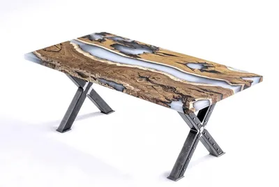 Obrázok produktu pre Kuchynský stôl Jedálenský stôl Epoxidová živica Stôl do jedálne Stôl 160 cm Drevo Hnedá