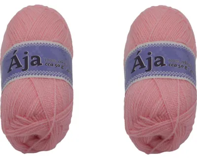 Immagine prodotto di SET 2 pezzi - Filato ÁJA - 50 g, 217 m - Rosa