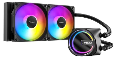 Produktbild von ANTEC Skeleton 240 ARGB Prozessorlüfter Wasserkühlung, schwarz