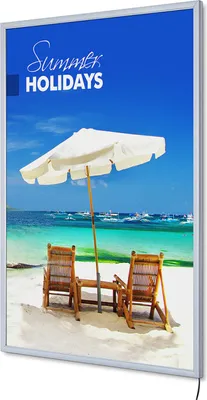 Produktbild von Showdown Displays LED-Leuchtrahmen Economy 70x100