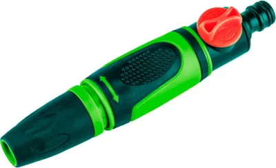 Produktbild von VERTO Reinigungsspritze - Einstellung der Wasserstrahlintensität - Grün Gartenschlauchspritze mit Stoppfunktion - für die Garten Bewässerung