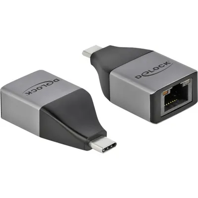 Imagen del producto de Delock 64118 DELOCK USB Type-C Adapter zu Gigabit LAN 10/100/1000 Mbps