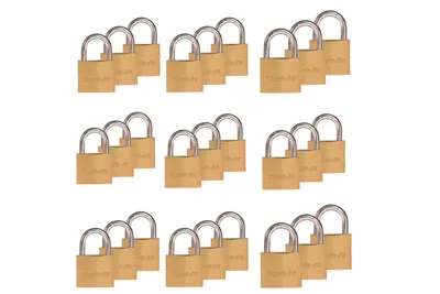Produktbild von Work It Sicherheitsschloss 30mm Set 78083 9 Packungen