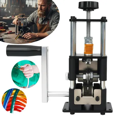 Produktbild von Kabelschälmaschine Elektrisch mit Federverstellung, Kabelabisoliermaschine, Kabelschäler für Schneiden von Abisolierschrott