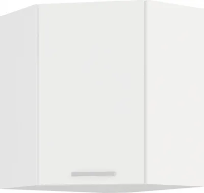 Zdjęcie produktu dla Szafka narożna górna EDISA – 58 x 58 cm, biała