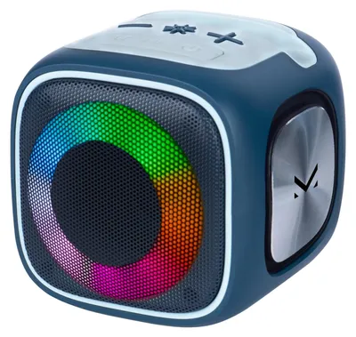 Image de New Majestic FIRE 3 Enceinte portable stéréo Bleu, argent 7 W
