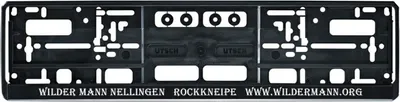 Produktbild von Wilder Mann, Kennzeichenhalter