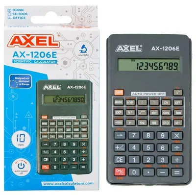 Zdjęcie produktu dla STARPAK Kalkulator naukowy AX-1206e z systemami liczbowymi