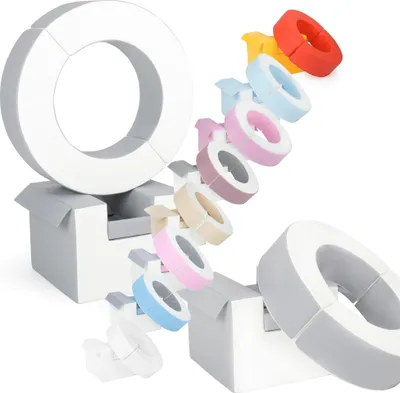 Image de Mini Hoop set de 3 grands blocs de mousse Mini Hoop set de 3 grands blocs de mousse (couleur : blanc, cappuccino)