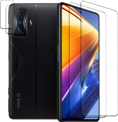 Produktbild von Panzerglas für Xiaomi Poco F4 GT Schutzfolie 2x Kamera Schutzglas Folie 2x Panzerfolie
