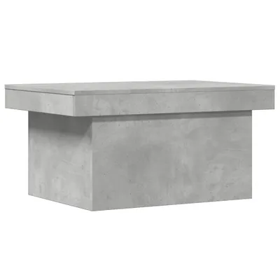 Immagine prodotto di Tavolino in cemento grigio 80x55x40 cm materiale a base di legno
