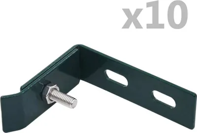 Productafbeelding van Wand hoekverbinding 10 sets groen
