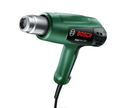 Produktbild von Bosch EasyHeat 500, Heißluftpistole, Pistolengriff, Grün, 27 l/min, 500 °C, 14 l/min