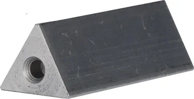 Produktbild von Ersatzschneide | 1 Stück | für STUBAI Bolzenschneider 780 mm + 920 mm mit auswechselbaren Dreikantschneiden | Ersatzteil für Metallschneider, zum Schneiden von Baustählen, Bolzen, Drahtstiften
