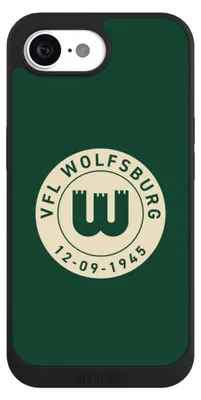 Produktbild von NIVOCASE Handyhülle für Apple iPhone 17e  Hülle NIVOpure Case Schwarz Offizielles Lizenzprodukt VfL Wolfsburg 80 Jahre