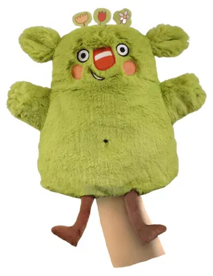 Produktbild von Bauer Spielwaren Das kleine WIR Offizielle Handpuppe Kuscheltier aus der Kinderb