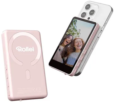 Produktbild von Rollei 26957, Zusätzliche Anzeige, Pink, Rollei, 10,1 cm (3.97"), 400 x 800 Pixel, LCD