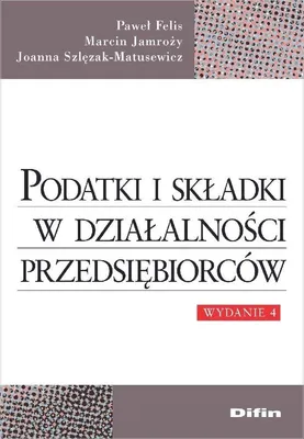 Productafbeelding van Podatki i skladki w dzialalnosci przedsiebiorcow