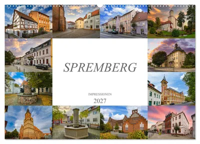 Produktbild von Spremberg Impressionen (Wandkalender 2027 DIN A2 quer), CALVENDO Monatskalender
