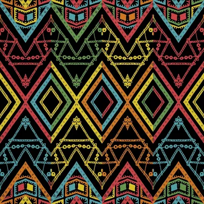 Immagine prodotto di OUTDOOR DECOSTOFFE OXFORD - Motivo geometrico colorato