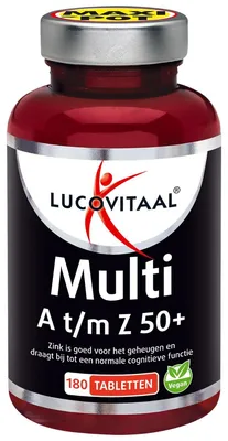 Produktbild von Multi A-Z 50+ 180 Tabletten