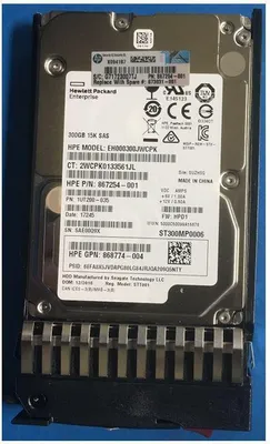 Image de Sps-Drv Hdd 300Gb 12G 15K Sff (873031-001)