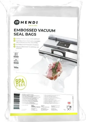 Produktbild von Geprägte Vakuumversiegelungsbeutel, 100 Stk., 150x250mm