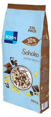 Produktbild von Kölln Müsli Schoko 30 % w. Zucker, 4x1150g