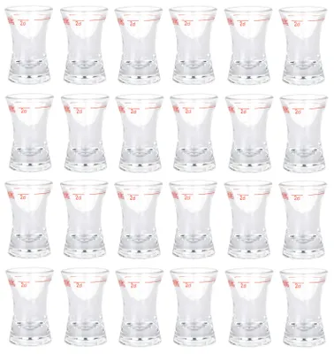 Produktbild von 24 Schnapsgläser 0,2cl  Stamper Stamperl Pinneken Pinnken