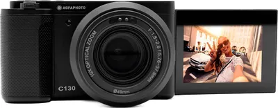 Produktbild von AgfaPhoto C130, 24 MP, 3840 x 2160 Pixel, CMOS, 10x, 4K Ultra HD, Schwarz