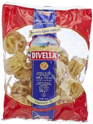 Obrázek produktu pro Divella Tagliatelle 91 těstoviny těstoviny z tvrdé pšeničné krupice 500g