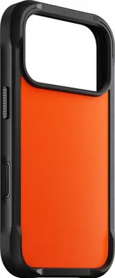 Image de Nomad Rugged Coque iPhone 17 Pro – Protection contre les chutes de 4,5 m – Bouton intégré en cristal de saphir – Construit à partir de 50% de polycarbonate recyclé - Orange