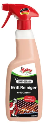 Produktbild von Poliboy Grill Reiniger mit aktiv Schaum für kurze Einwirkzeit - 500ml