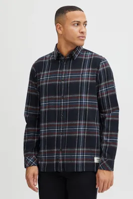Produktbild von !Solid SDDanar SH Herren Freizeithemd Hemd Langarmhemd mit Button-Down-Kragen robuste Baumwoll Qualität Kariertes Muster