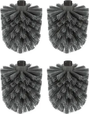 Produktbild von ZACK Alare Ersatzbürstenkopf schwarz Set von 4 Stück