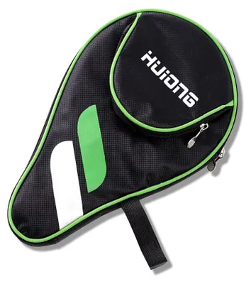 Immagine prodotto di Custodia per racchette da ping pong con vano per le palline, per 2 racchette e 3 palline
