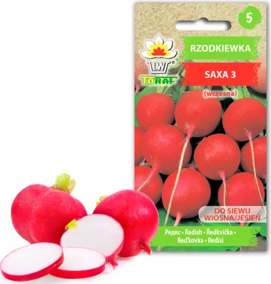 Obrázok produktu pre Toraf semená zeleniny Saxa reďkovka 3,10g balenie