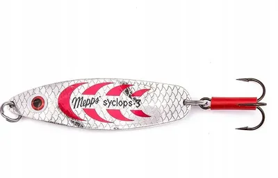 Obrázek produktu pro Mepps SYCLOPS SILVER/RED_silver/red 2/17g