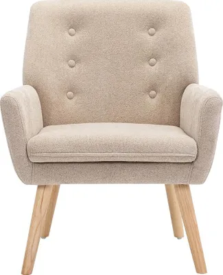Produktbild von Beige gepolsterter Sessel - OSIMO