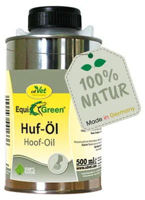 EquiGreen Huföl 500 ml – für gesunde Hufe, elastisches Horn, Glanz