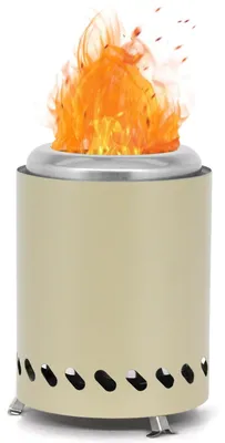 Image de Mini feu de table en acier inoxydable pour l'extérieur
