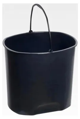 Produktbild von Treteimer, Mülleimer mit Tretpedal, 5,5 l, 22,5 x 24 x 26 cm, Weiß