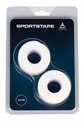 Image de Tasma Select SportStape 2-Pack 3,8 cm x 9 m blanc