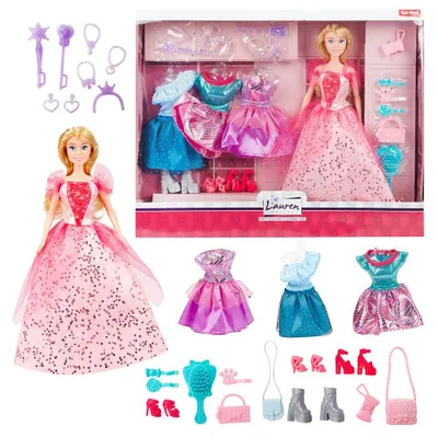 Produktbild von Modepuppe Lauren Teenagerparty mit Outfits und Accessoires Spielzeug