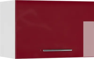 Produktbild von Vicco Hängeschrank Fame-Line, 60 cm Flach, Bordeaux Hochglanz/Weiß