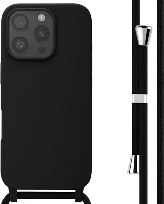 Obrázek produktu pro imoshion silikonové pouzdro s páskem iPhone 16 Pro – černé